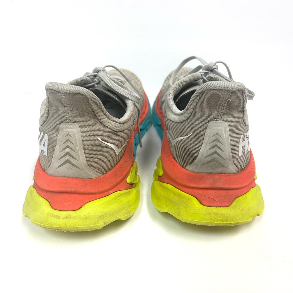 HOKA Men's Running Shoes Clifton Edge 11.5 Performance Sneakers Gray Multi - Picture 5 of 11